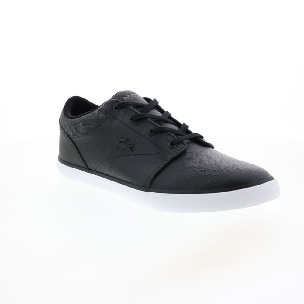 Lacoste Mens Minzah 319 1 P CMA Black Shoes (NWT) - Picture 2 of 7